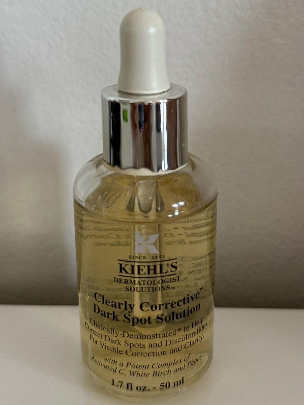 Kiehl's Clearly Corrective Dark Spot Solution - 50 ml - Clear/Light Yellow